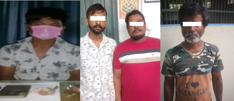 ब्राउनसुगर कारोबार गर्ने एक भारतीयसहित ४ जना पक्राउ 